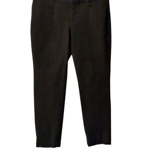 Banana Republic Pants Womens 4P‎ Black Sloan Stretch Slim Ankle Casual Office